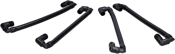 10PCS G 1/2 Male Thread Swing Joints, Plastic Rotatable Height Adjustable Support Arm Sprinkler Fittings Professional Lawn Irrigation Tool 13.4x2.0in
