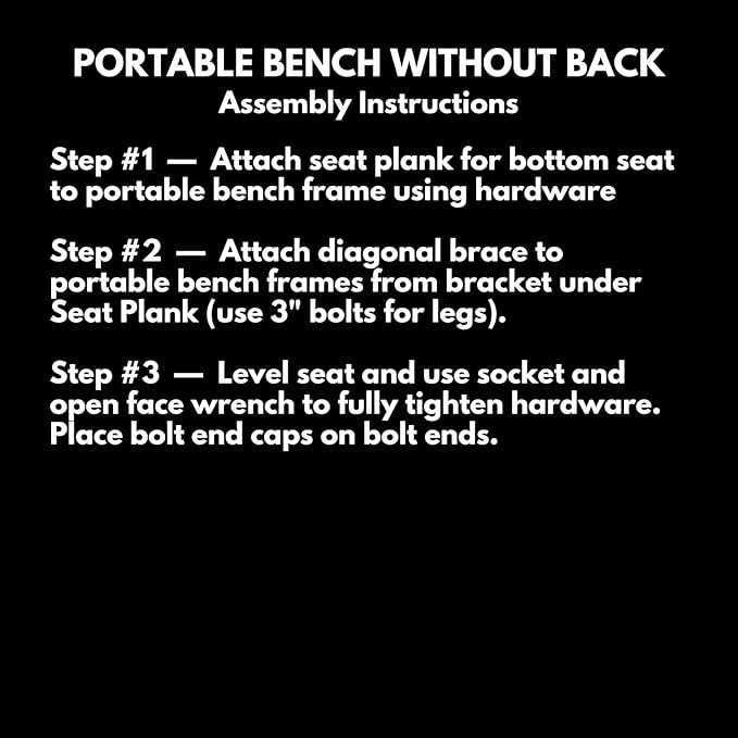 Coated Outdoor Furniture Heavy-Duty Portable Outdoor Bench Thermoplastic Coated, Expanded Metal, Commercial-Grade Seating, Made in America (Portable Without Back, 8 Ft, Green)