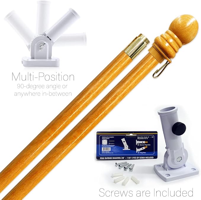 Breeze Decor HS108057-BO Marine Corps Americana Military Decorative Vertical Set, House Flag 28" x 40", Thick Fabric