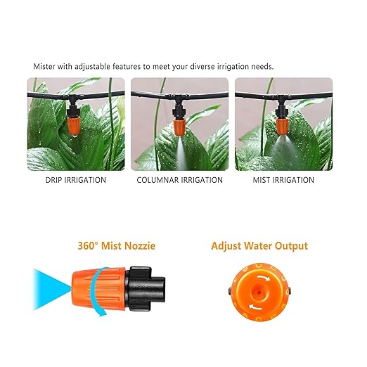 280 PCS Drip irrigation Parts,Drip System Parts,1/4 Inch Drip Irrigation Barbed Connectors (Nozzles, Nozzle Tees, Single Barbs, Couplings, Tees, Elbows, Plugs, Crosses) for Garden System