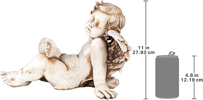 Design Toscano Pause for Repose Garden Angel Statue
