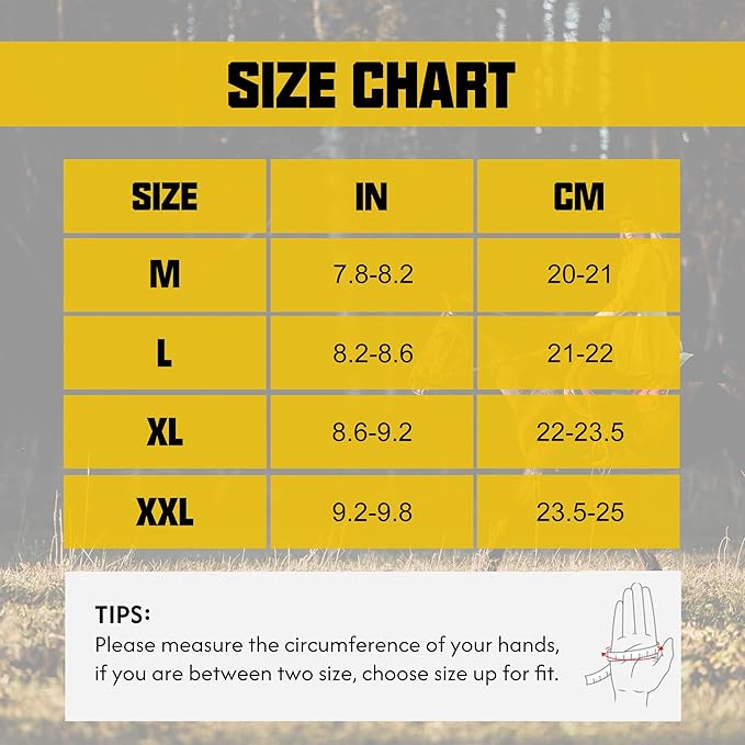 HLDD HANDLANDY Leather Work Gloves for Men & Women, Adjustable Wrist Cowhide Gardening Glove with Reinforced Palm for Driver