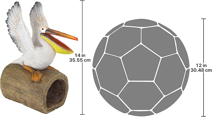 Design Toscano Splash The Pelican RAIN Gutter