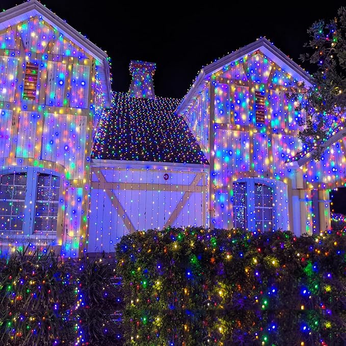 66ft Easter Lights Outdoor Waterproof, 200 LED Pastel Lights for Easter Clear Wire with 8 Modes, Plug in Pastel Fairy String Light for Indoor Outdoor Tree Spring Home Party Garden Decorations