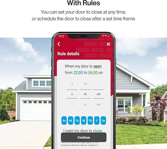 Genie Aladdin Connect Smartphone Garage Door Opener – Monitor, Open & Close Your Garage Door from Anywhere Using Your iPhone or Android Device