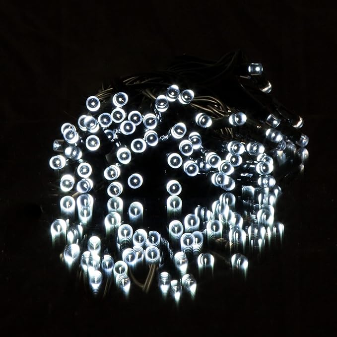 Pure Garden 2-Pack Solar Powered LED String Lights