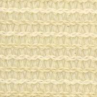 Eden's Decor Straight Flat-Edged Sun Shade Sail Rectangular 13' x 14' Beige UV-Blocking Outdoor Canopy Fabric Cloth Awning for Pergola Patio Garden Backyard Custom Size