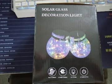 Hanging Outdoor Solar Lights, 2 Pack 30LED Lanterns Decorative Outdoor Lights,Solar Powered Waterproof Landscape Lights with Handle for Tree Yard Garden Patio Fence Holiday Decor(Multicolor)