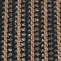 Eden's Decor Straight Flat-Edged Sun Shade Sail Rectangular 11' x 13' Brown UV-Blocking Outdoor Canopy Fabric Cloth Awning for Pergola Patio Garden Backyard Custom Size