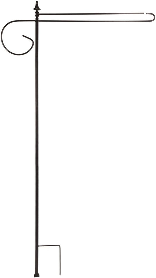 Briarwood Lane 3 Piece Wrought Iron Wrap-Around House Flag Stand
