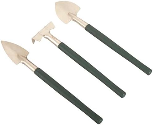 Edward Tools Fairy Garden Tool Set - Stainless Steel rake, Trowel and Transplanter - Bonsai Tools - Perfect Size for manicuring Succulents, Fairy Garden or Bonsai - Rust Proof