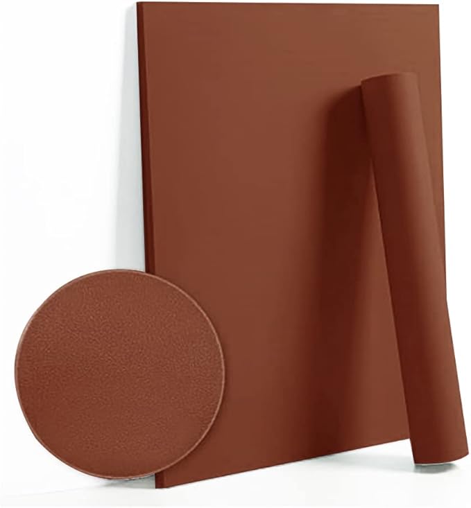 Dimoon 118''x17.7'' Orange Peel and Stick Wallpaper Contact Paper Modern Self Adhesive Wall Paper Removable Renter Friendly Textured Solid Color Shelf Cabinet Vinyl Roll (118''x17.7'',Vermilion)