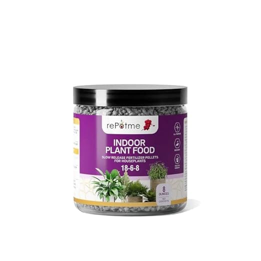 rePotme Slow Release Indoor Plant Food | Feed ME! Houseplant Time Release Fertilizer (18-6-8) | Feeds Your Plants Automatically