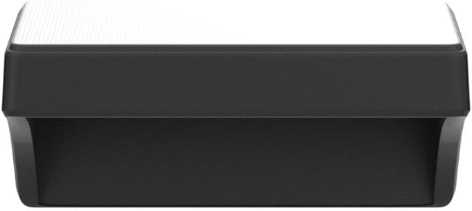 Aulanto Solar Fence Lights 4 Pack-Plus,100 Lumen Big Outdoor Solar Light IP65 Waterproof, Warm White and 10 RGB Modes,Fence Lights Otdoor Solar Lighting for Backyard,Garden,Fence,Wall,Deck,Stairs.