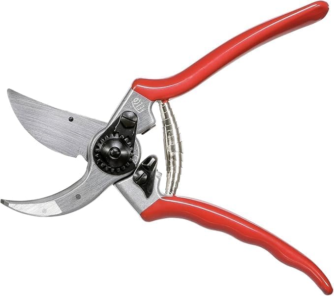 Felco F2 Pruning Shears – 9.25" Swiss-Made Garden Clippers for Professional Pruning | Hand Pruners for Gardening | Garden Tool Cutter with Precision Bypass Blade, Aluminum Body, Replaceable Parts