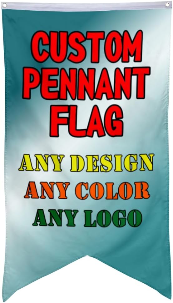 Customizable Games Funny Family Personalized Swallowtail flag Garden house banner Decor Double Stitched Polyester with Brass Grommets (Swallowtail, 30x50in)