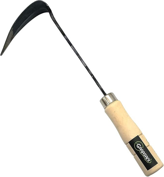 GARASANI Hand Hoe Plow Korean Style Ho-Mi Small Hoe Used to Dig Up Weeds (Grass)