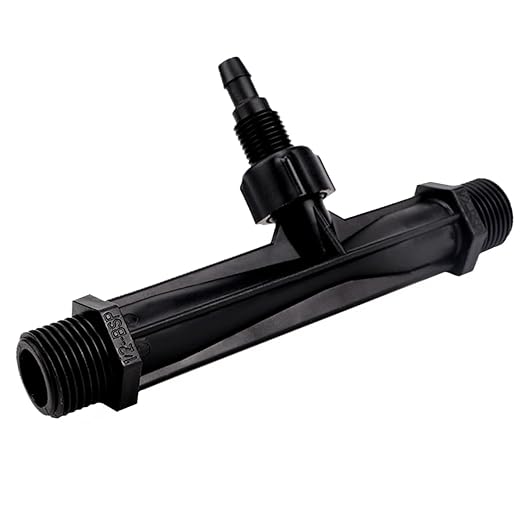 Irrigation Venturi Fertilizer Injector，G1/2inch Garden Irrigation Tube Fertilizer Mixer Injector for Garden Irrigation, Agricultural Injection Irrigation System