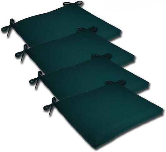 Comfort Classics Set of 4 19W x 17Dx 2H Spun Polyester Outdoor SEAT Cushion in Solid Spruce Inc.