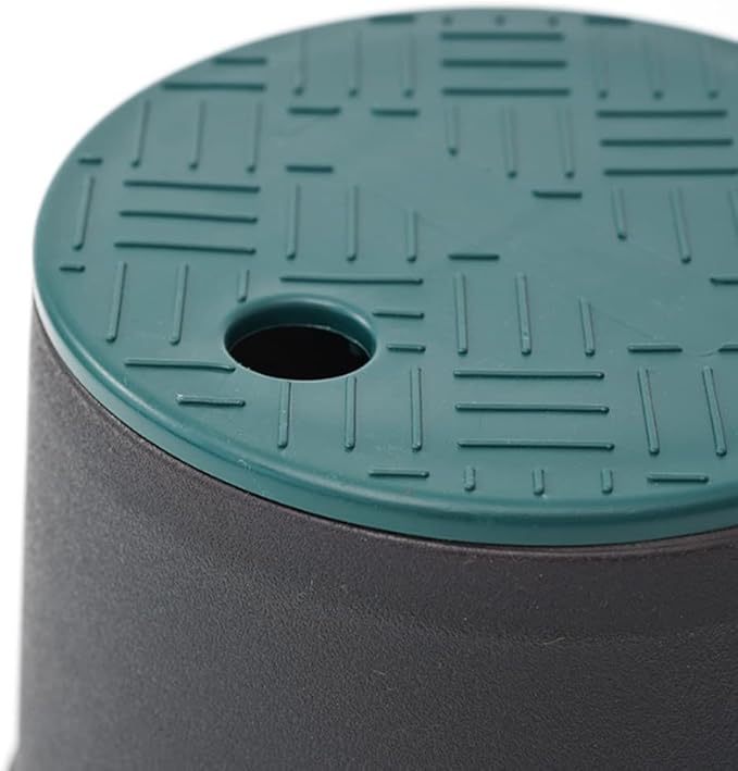 5 Pack Valve Box Cover, ID 5.5" OD 6" Universal Round Valve Box Cover Lid Replacement for Sprinkler System Irrigation Circular Valve Box- Green (5 Pack)