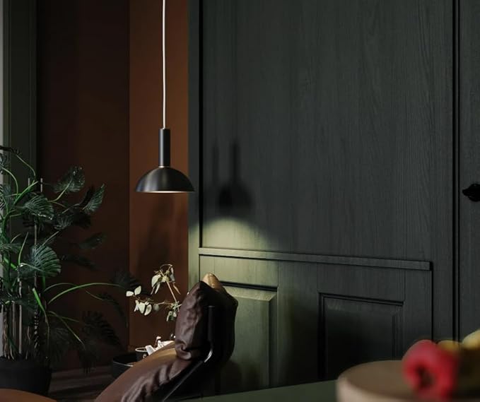 Dimoon 236''x17.7'' Dark Green Peel and Stick Wallpaper Contact Paper Modern Self Adhesive Wall Paper Removable Renter Friendly Textured Solid Color Shelf Vinyl Roll (236''x17.7'',Black Jadeite)