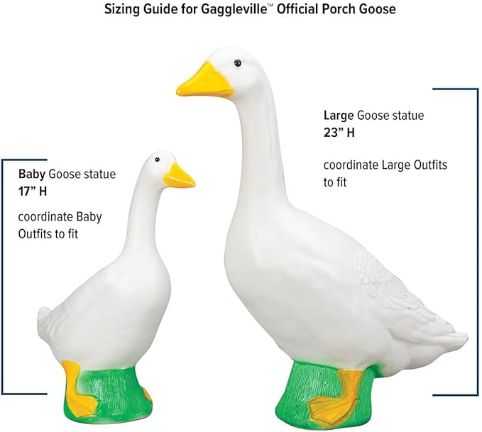 Fox Valley Traders Bikini Goose Outfit by GagglevilleTM, Fits Large 23" H Statue