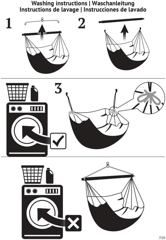LA SIESTA® - XL King Domingo Hammock Swing Chair & CasaMount - Weather & Tear Resistant Hanging Chair - Outdoor Indoor Hammock Chair w/Suspension Kit for Walls Ceilings Square Beams - Sea Salt
