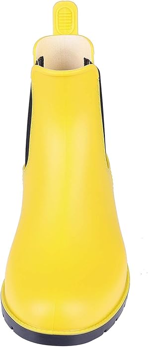 Asgard Women's Ankle Rain Boots Waterproof Chelsea Boots