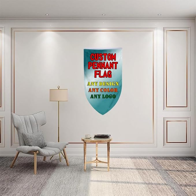 Customizable Games Funny Family Personalized Swallowtail flag Garden house banner Decor Double Stitched Polyester with Brass Grommets (Filleting, 20x30in)