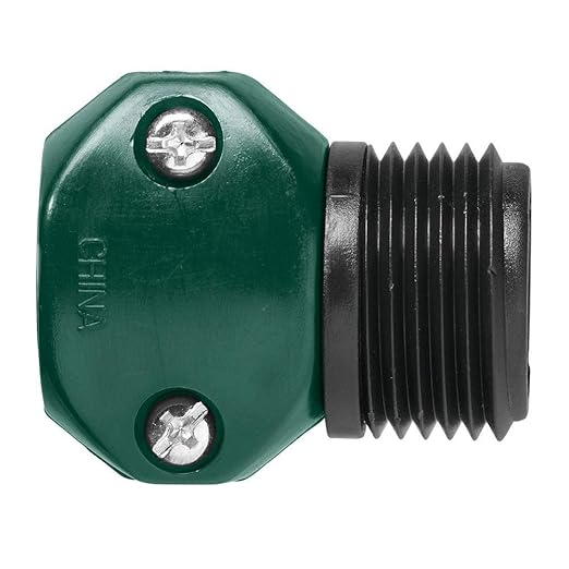 Orbit 2 Pack 1/2 Inch Clamping Male Plastic Water Hose Mender