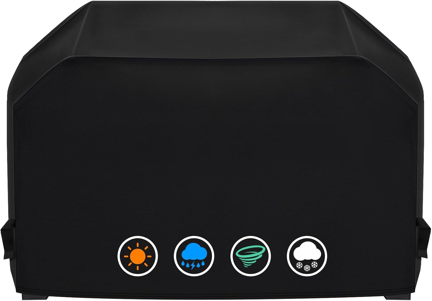 Heavy Duty 600D Polyester Grill Cover Compatible with 24 Inch Tabletop Royal Gourmet GT1001 & GT2005, Waterproof Outdoor BBQ Portable Griddle Cover CR2005