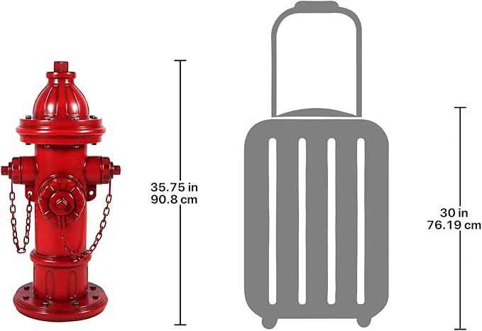 Design Toscano Grande Dogs 2ND Best Friend FIRE Hydrant