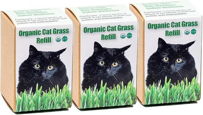 Cat Grass Refill Kit (3)
