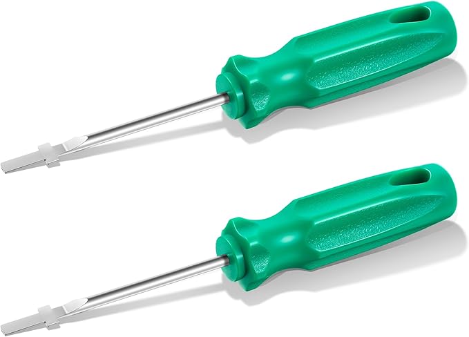 2 Pack Rotor Adjustment Tool Compatible with Rain Bird 5000 Sprinkler Heads, Rotor Pull up Tool and Adjustment Screwdriver, Sprinkler Removal Tool for Lawn Irrigation Sprinkler System