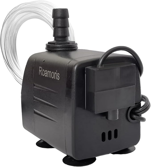 Automatic Submersible Pump With Level Sensor,110V Fountain Water Pump For Pond, Aquariums,Fish Tank, Hydroponics,PM05