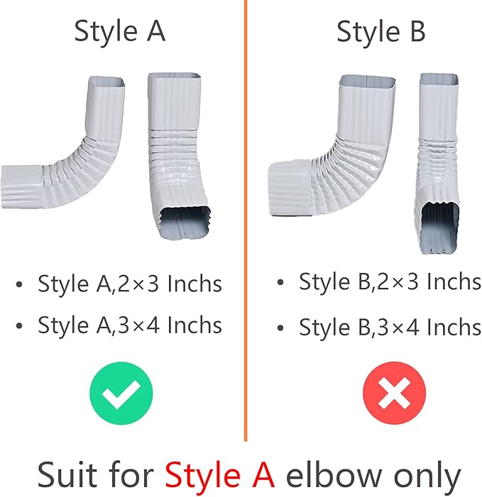 Decorative Gutter Downspout Extensions Statue, 3" x 4" Downspout Extender Outdoor Gutter Splash Block, Rabbit Decor Garden Gutter Guardian Sculpture, Garden Rain Downspout Diverter