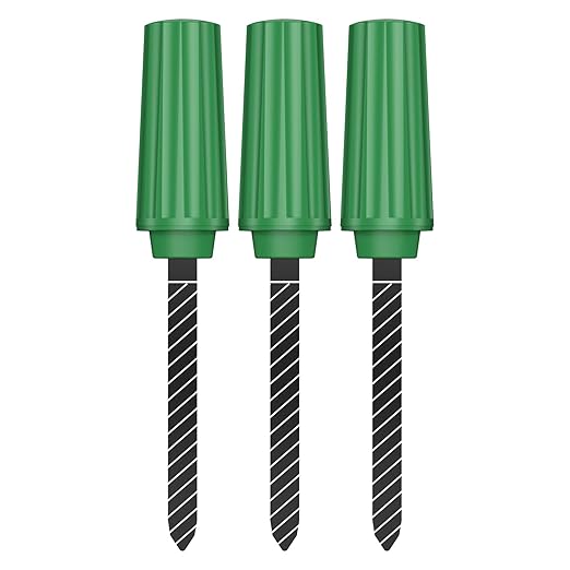 THIRDREALITY Smart Soil Moisture Sensor 3Pack,Zigbee hub Needed,Capacitive Probe,Moisture/Temperature Meter for Garden Planting,Compatible with Homey,Hubitat, SmartThings,Home Assistant