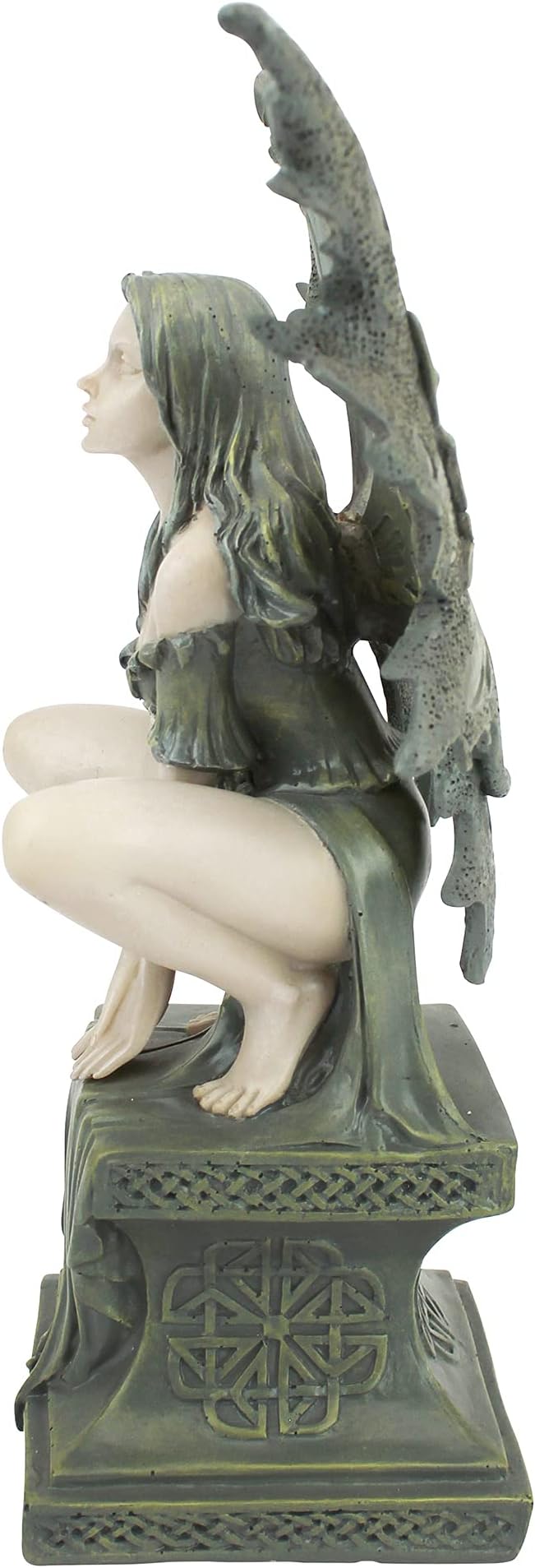 Design Toscano Small Celtic Fairy Perilous Perch Statue