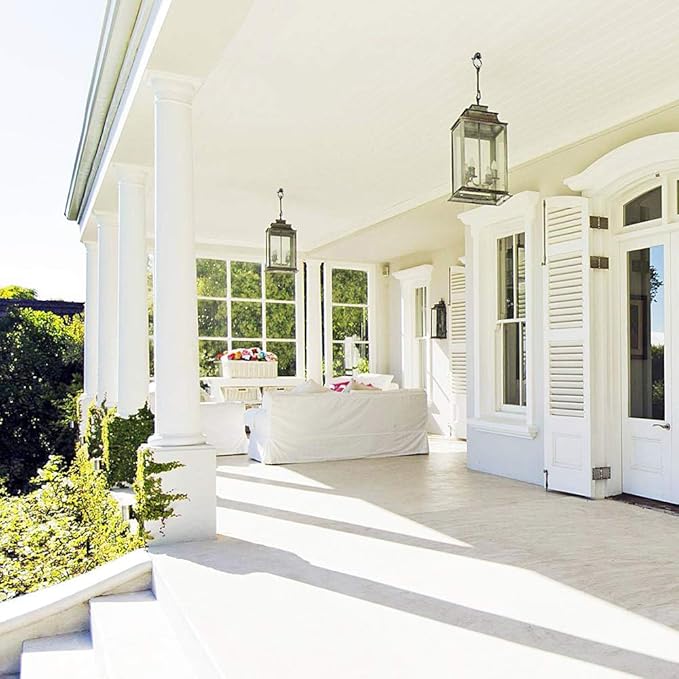 BeneLabel Wall Mount Ceiling Hooks with Safety Buckle - Plant Hanger Hooks - Outdoor Hanging Brackets for Hanging Plants, Lights, Wind Chimes & More - Rust Proof and Wind Proof