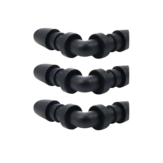 Dnyta 50pcs Drip Irrigation Barb Fittings PVC Drip Irrigation Fittings Fit for 1/4 Inch Irrigation Tubing Drip Line Irrigation Tubing Connector for Plant Drip Or Yard Spray Irrigation
