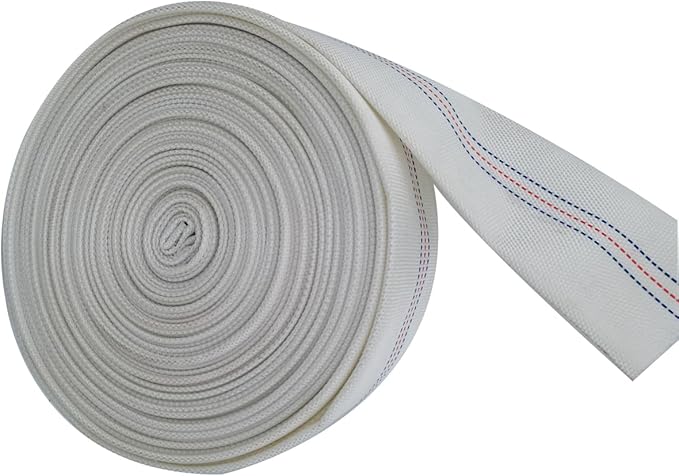 2"Industrial Water Hose Discharge Pump Hose With Stainless Clamps Fittings Lay-Flat Hose Pool Cleaning Backwash Hose 66ft Fire Hose 20m Connection Hose Water Pump Hose for House Garden Irrigation