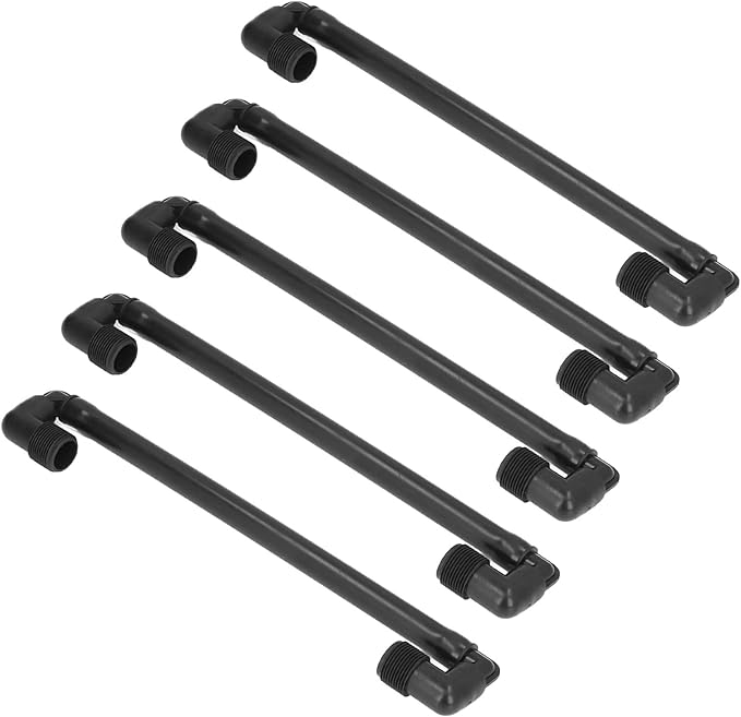 5PCS Swing Joint Pipe G3/4 External Thread 360 Degrees Rotatable Swing Joint Assembly 13.4 Inch Pipe Swing Assembly for Home Lawns Gardening Sprinkler