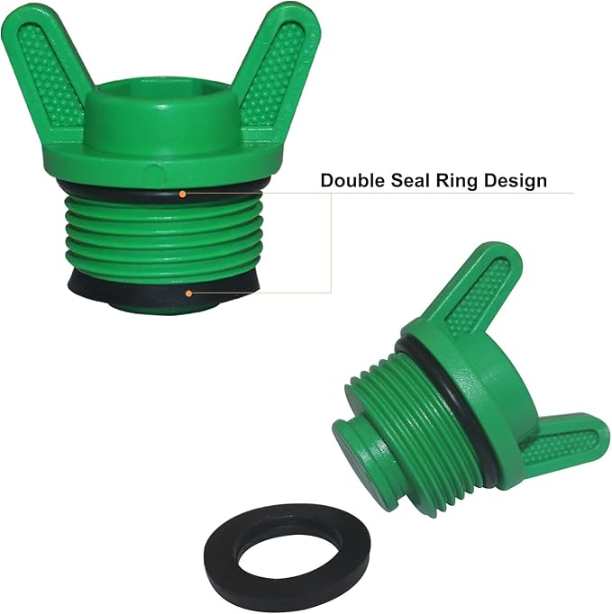 10 Pieces PT Male Thread PPR Pipe Plug Garden Irrigation Tubing Stopper Drain Plugs Caps for Garden Lawn Irrigation Watering Equipment (3/4 inch)