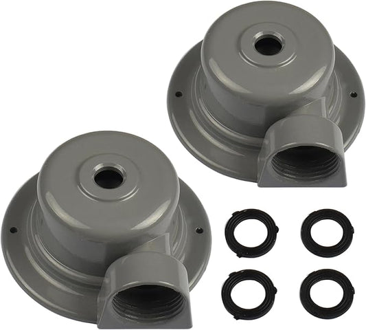 Metal Lawn Sprinkler, 2 Pack Small Area Garden Sprinklers, 360 Degree Lawn and Yard Sprinklers Sprinkler for Yard Lawn Watering
