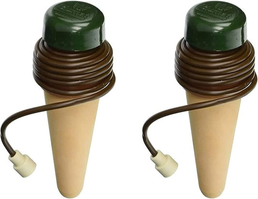 Blumat Plant Watering Devices - Classic XL Self Watering Planter Insert - Automatic Drip Plant Watering Stakes for Pots - Prevents Overwatering and Underwatering for Healthy Growth - 2 Pack