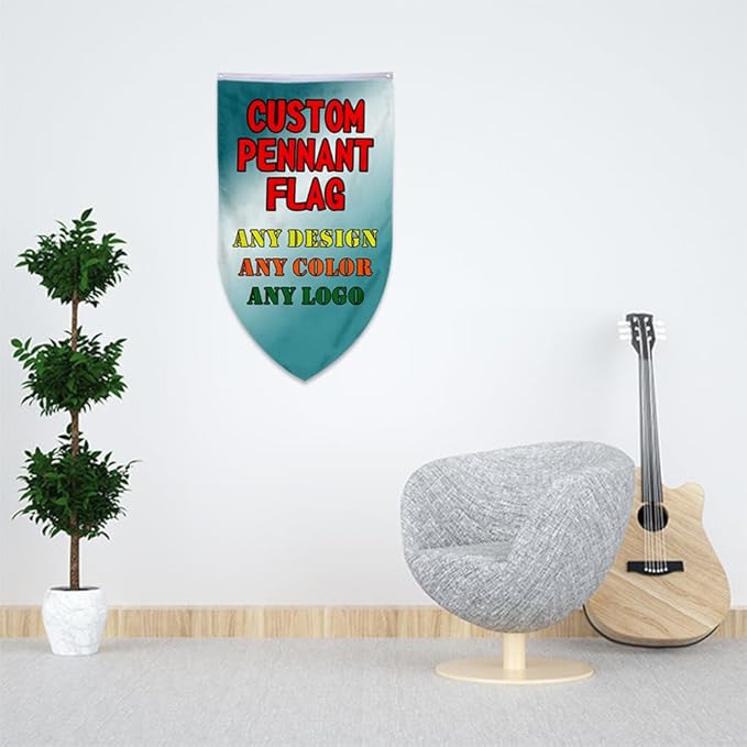 Customizable Games Funny Family Personalized Swallowtail flag Garden house banner Decor Double Stitched Polyester with Brass Grommets (Filleting, 20x30in)