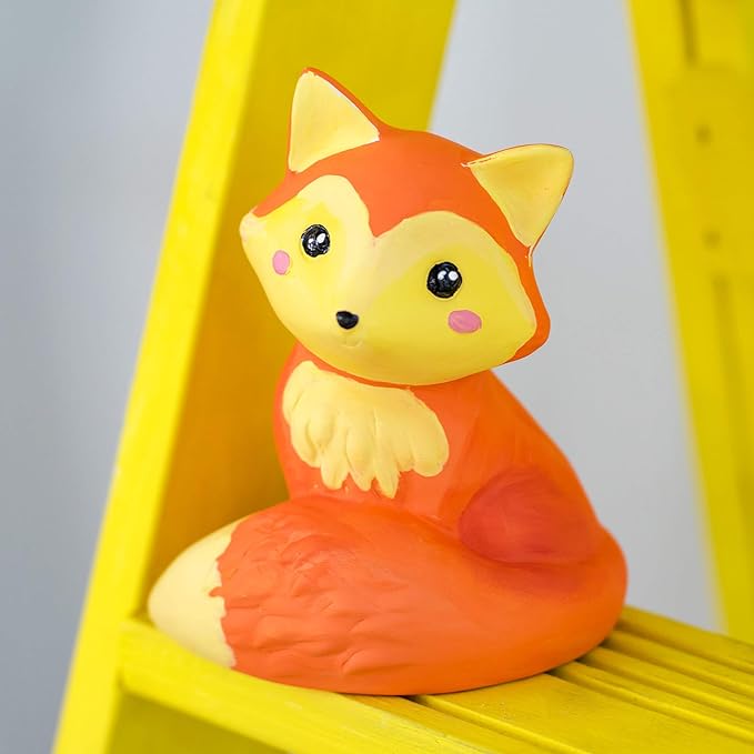 Creative Roots Paint Your Own Fox, DIY Fox, Kids Painting Set, Creativity for Kids, Ceramic Painting Kit for Kids, Ceramics to Paint, Paint Your Own Ceramic, Ages 5+