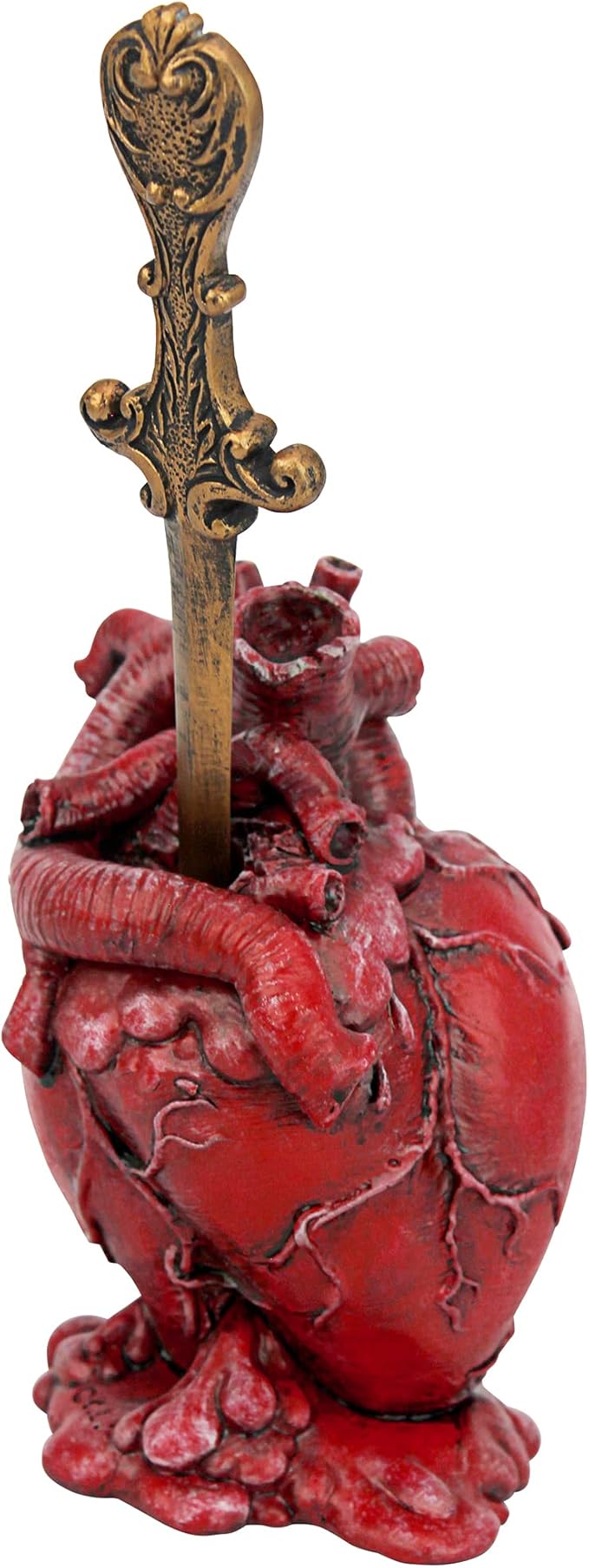 Design Toscano Edgar Allen Poe s Tell-Tale Heart Statue 5 Inch