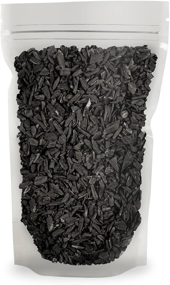 Horticultural Charcoal for Indoor Plants [5-Quart Bag] Black Diamond Soil Amendment for Orchids, Terrariums, and Gardening
