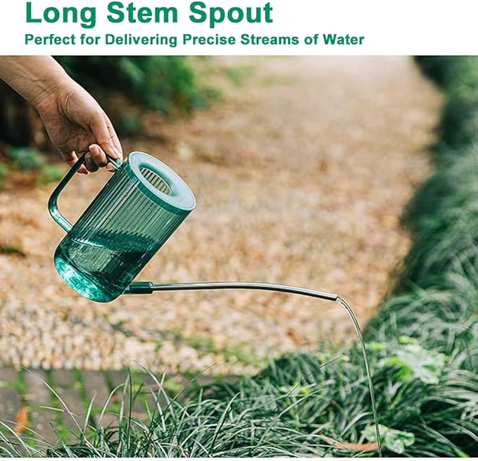 Indoor Plant Watering Can(34oz), Watering Can for Indoor Plants, Flowers, Succulents, with Plant Mister Spray Bottle(10oz)